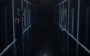 Athletes in Virtual Reality Gym Fitness Hallway - Black Box VR