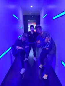 Friends at Black Box VR SF