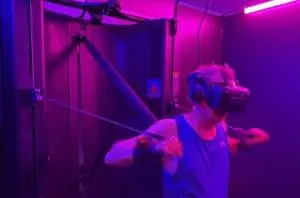 Russ Patterson Working Out In VR