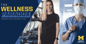 Wellness Paradox logo virtual reality