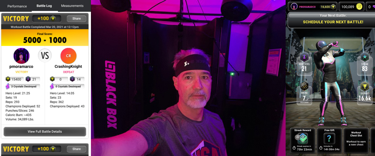 Athletic Director Pat Moramarco Changes Up His Fitness Routine With Black Box VR