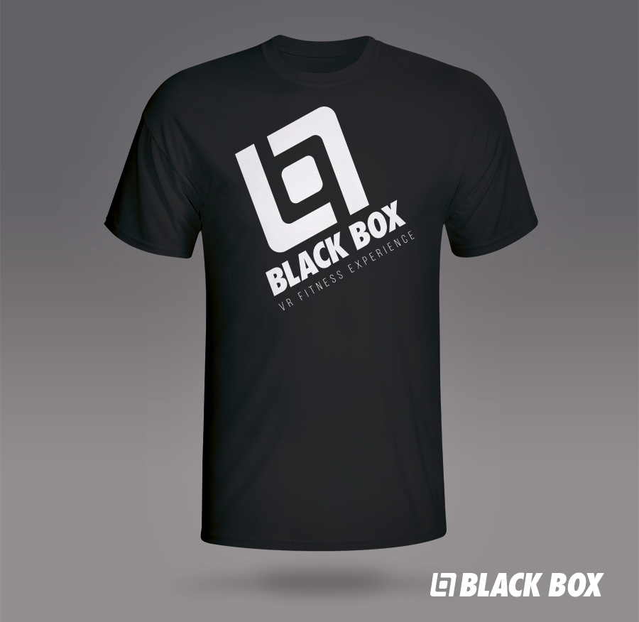 black box logo tee