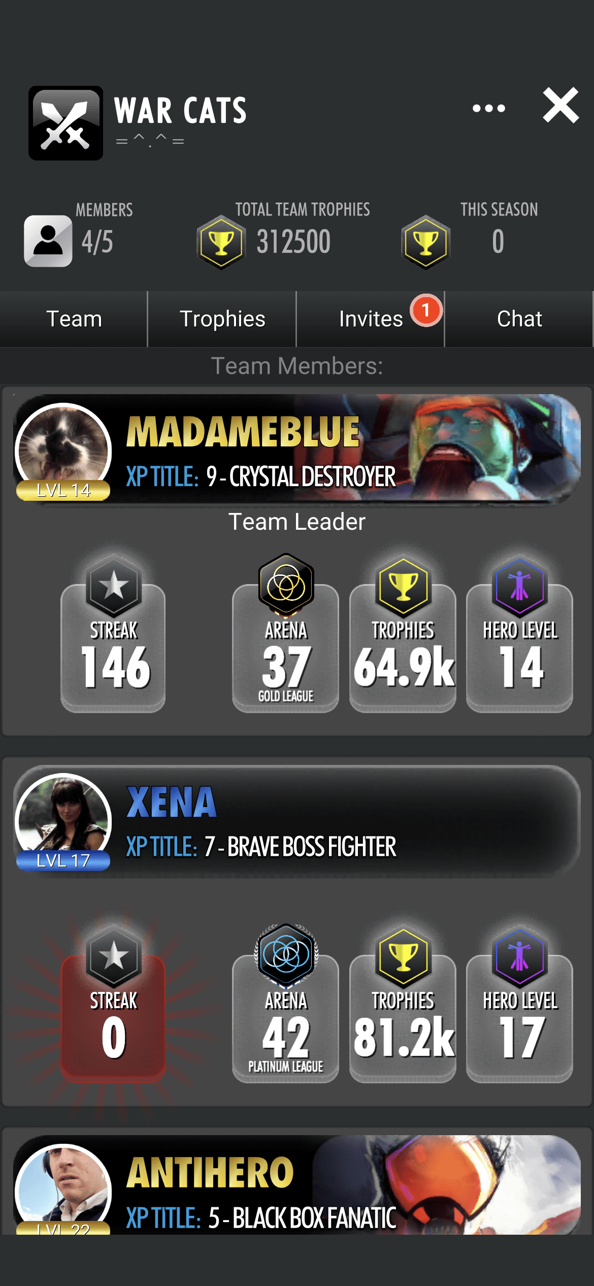 Team Page