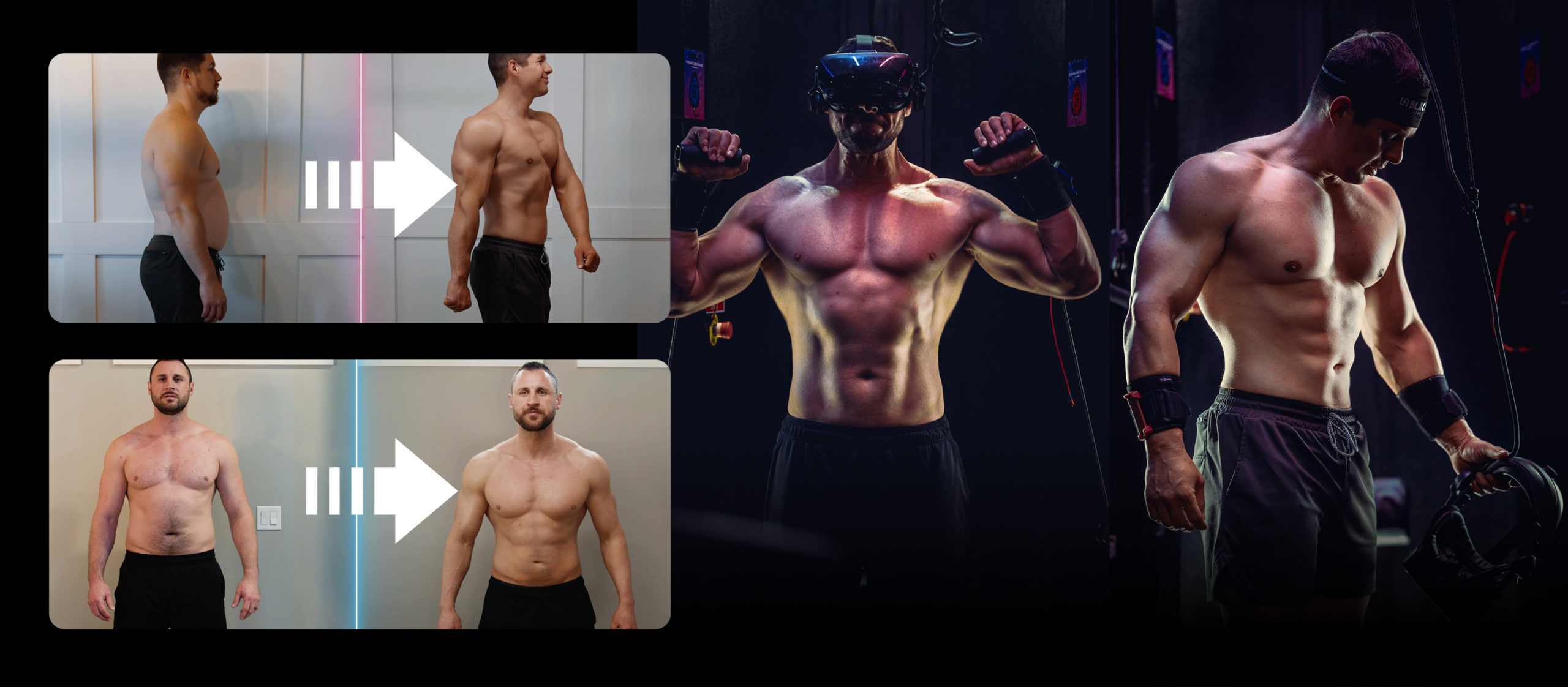 Incredible Body Transformations in 90 Days – Using A Virtual Reality Gym