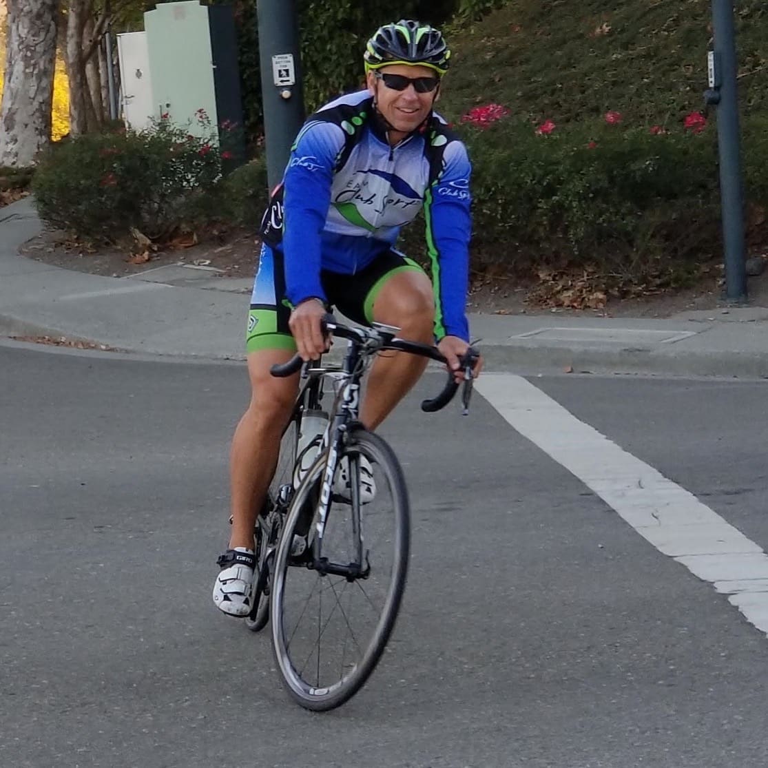 virtual cycling workout