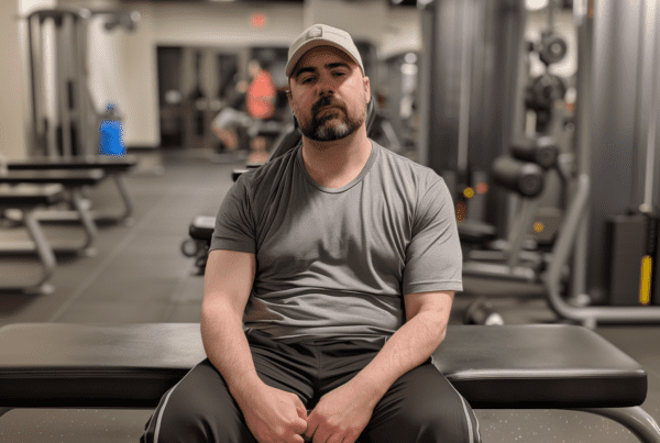 Man Bored At Regular Gym
